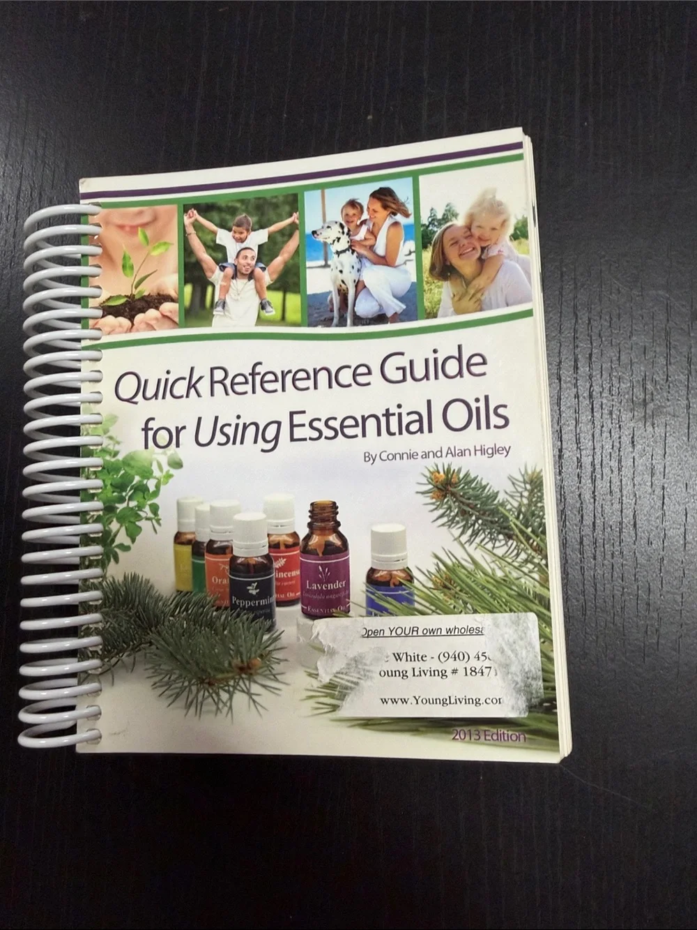 Quick Reference Guide for Using Essential Oils - White Cover